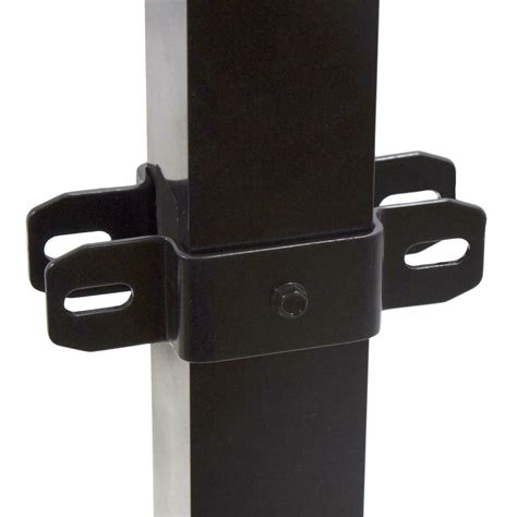 2 inch metal fence brackets|fence post brackets b&q.